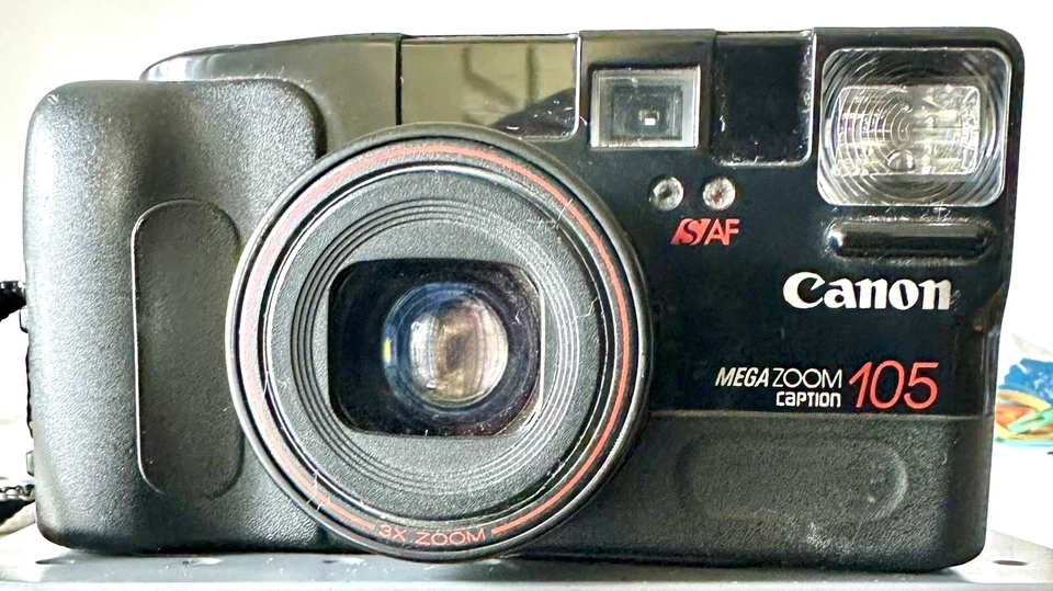 Cámara compacta Canon SAF Sure Shot Megazoom 105 película fotográfica zoom prima Foto 2 de 4