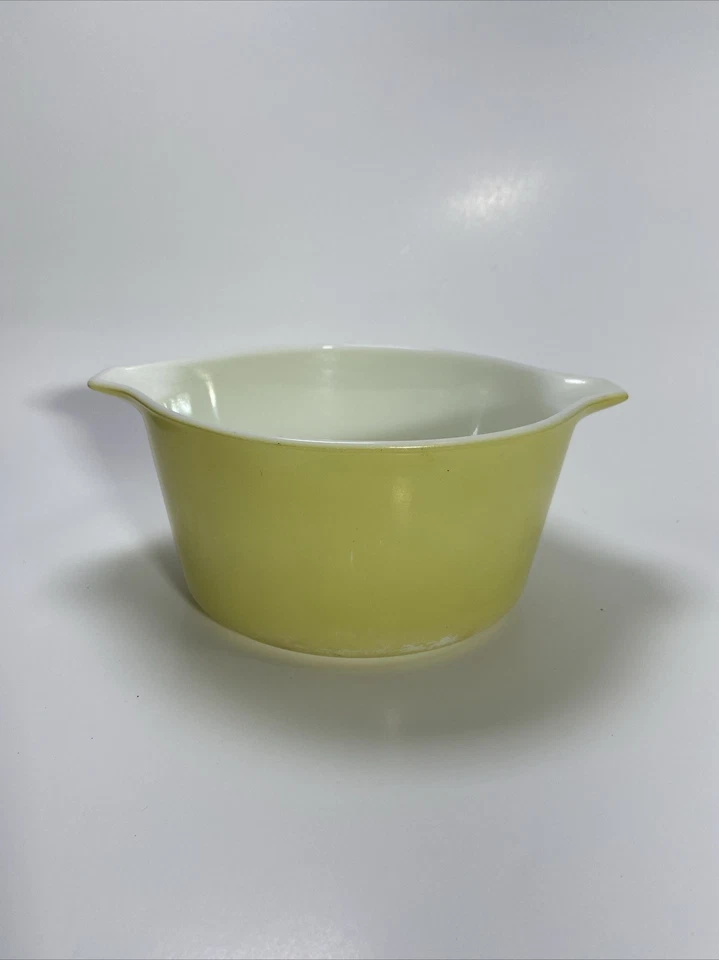 Pyrex Yellow #473 1 Qt Bowl Vintage Classic Kitchenware - Image 3 of 4