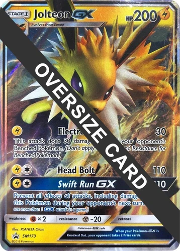 Jolteon GX SM173 Jumbo Cards