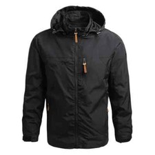 2025 Winter Men Jacket Fashion Coat Hoodies Camping Hiking Windbreaker Jackets