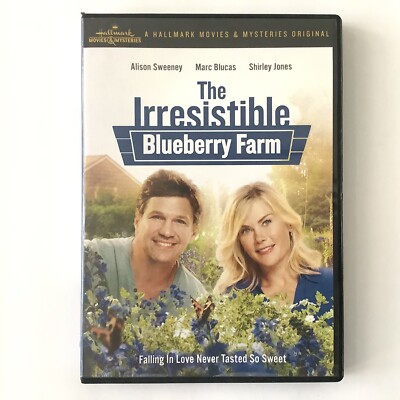 The Irresistible Blueberry Farm HALLMARK Movie DVD Alison Sweeney, Shirley  Jones