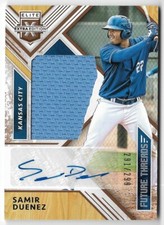 Samir Duenez 2018 Elite Extra Edition Future Threads Jersey Autograph #FTSA-SD
