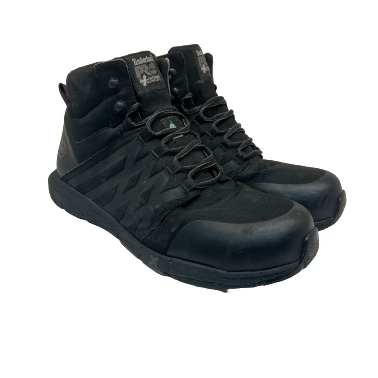 Timberland PRO Men's A297S Radius CTCP Mid Athletic Work Boots Black Size 12W