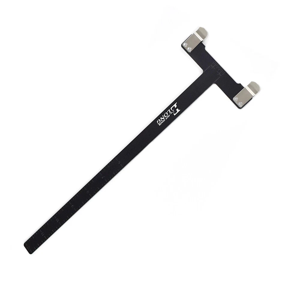 Archery T Shape Bow Square Ruler+ String Nocking Points Pliers Strings Knock Set - Image 3 of 4