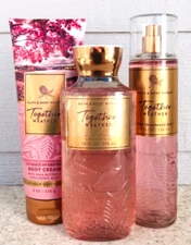 3 TOGETHER WEATHER Shower Gel Body Wash + Body Cream + Fragrance Mist SET of 3