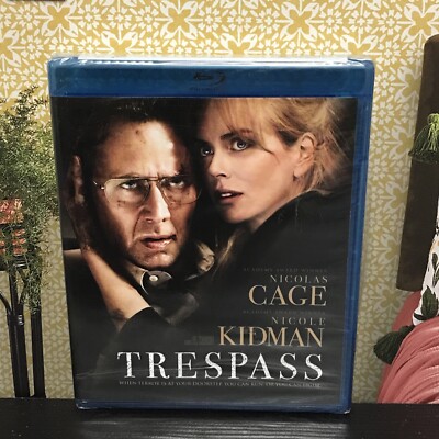   Trespass Movie Blu Ray Promo Factory Sealed Nicolas Cage Nicole Kidman  