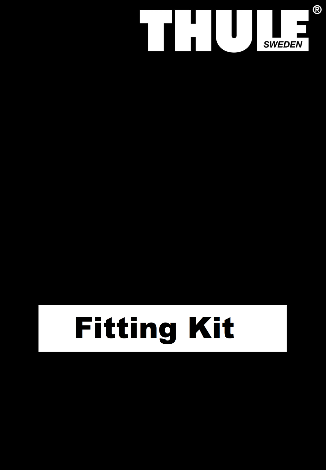 THULE FITTING KIT 5181 used no box Fits TOYOTA Prius, 5-dr Hatchback, 04-08