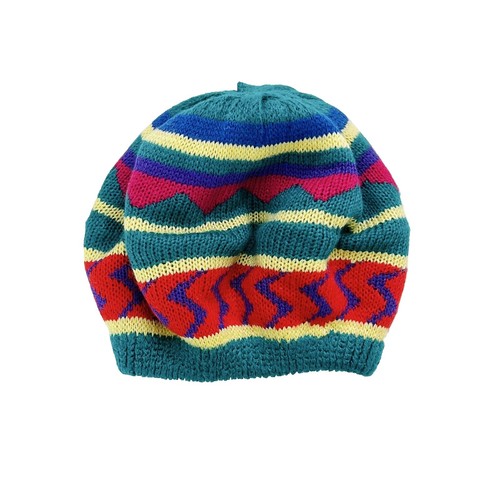 Handmade, Loom-Knit, Multi-Colored, Kid's Hat - Mint Frappe | eBay