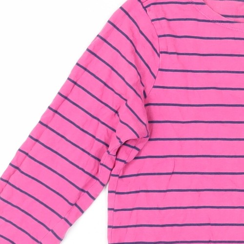 Crew Clothing Co. Women's Pink Striped T-Shirt Size 10 - Picture 12 of 12