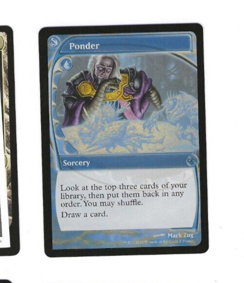 MTG - Secret Lair - Ponder - Festival In a Box PROMO - Magic the