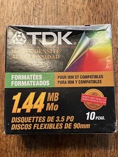 TDK MF-2HDIF 1.44 MB Mo 10 PZAS