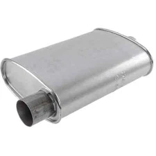 17713 Dynomax 2-1/4 in Inlet/Outlet Thrush Turbo Universal Exhaust Muffler