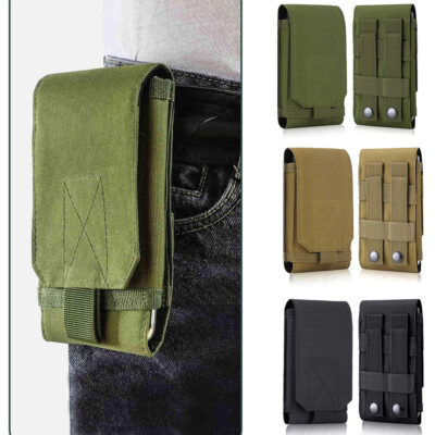 Universal Cell Phone Holster Vertical Carrying Belt Clip Case Pouch Cover Holder