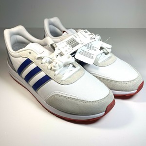 Adidas para hombre Retrorunner Calzado para Correr Talla 9 FV7031 Blanco  Azul Nuevo Con Etiquetas | eBay