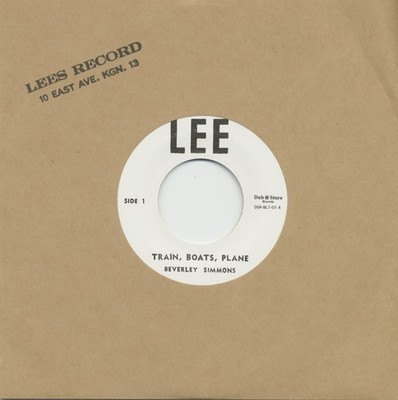 Beverley Simmons - Train, Boats, Plane - Please Don't Leave Me (7inch, 45rpm)...