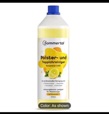 Summer Valley Upholstery Cleaner And Carpet Cleaner, 1L Professional...