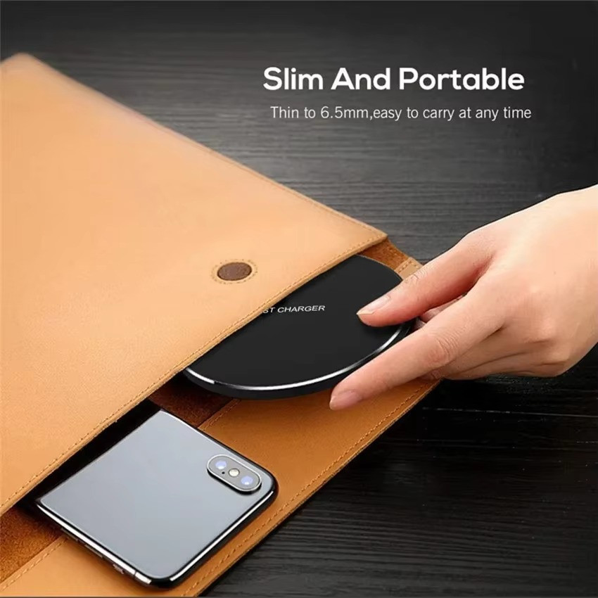 20W Wireless Charger Fast Charging Pad Dock For Samsung iPhone Android Universal