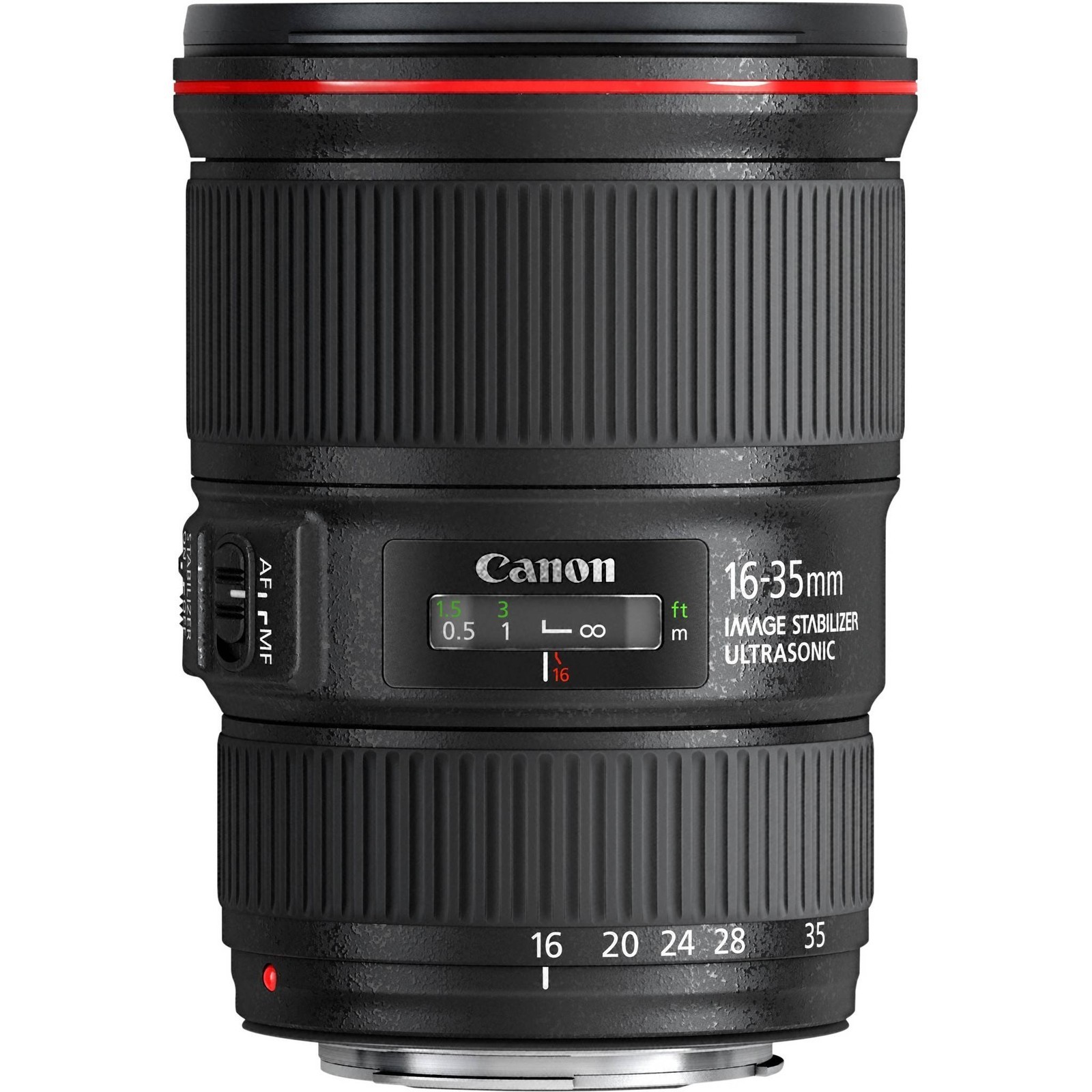 Canon Unisex Black Ef 16-35Mm F/4L Is Usm Lens - Image 2
