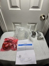 Better Homes & Gardens Pendant Light Fixture Brushed Nickel Clear Glass Shade R