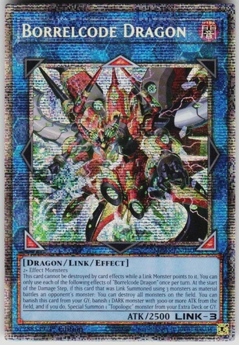 Yu-Gi-Oh MP25-EN040 Borrelcode Dragon Starlight Rare Near Mint Yu-Gi-Oh