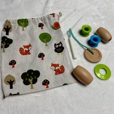 Lovevery Threadable Threading Bead Beading Kit replacement pieces