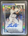 2024 Bowman Draft Sam Antonacci Chrome Auto Refractor 1st #/499 White Sox