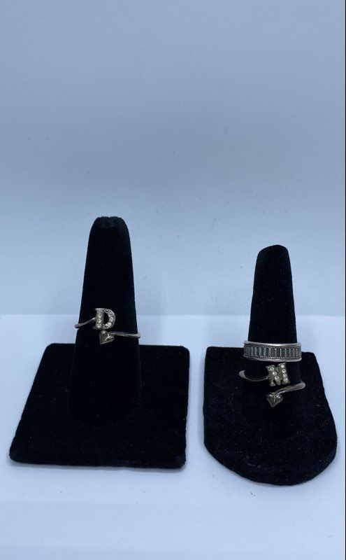 Sterling Silver Assorted Ring/Earring/Necklace Pe… - image 6