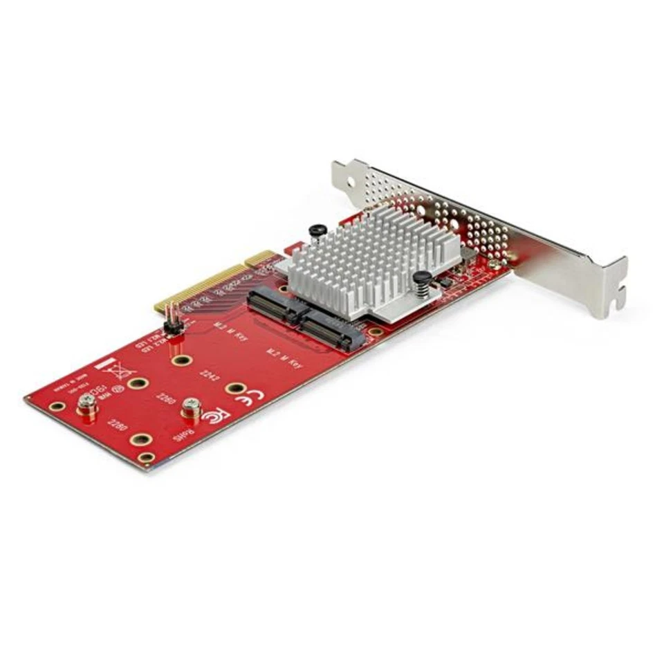 Startech Pex8M2E2 Dual M.2 Pcie Ssd Adapter To Install 2 Pci Express M-Key - Image 4 of 4