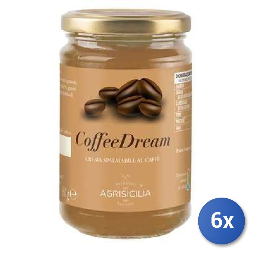 6X Multipack Agrisicilia Cream Coffee Dream Gr 340