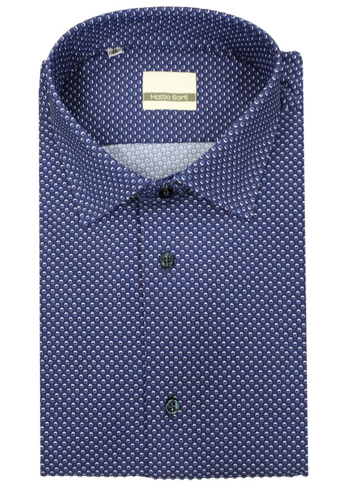 camicia uomo tecnica classica sartoriale TAGLIE FORTI manica lunga da 2xl a 8xl - Immagine 3 di 4