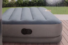 Intex 64157E Dura-Beam Plus Mid-Rise Air Mattress: Fiber-Tech – Twin Size