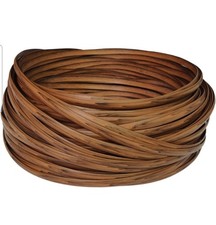 Kit Of Synthetic rattan in dark wood color 32 Mtr.
