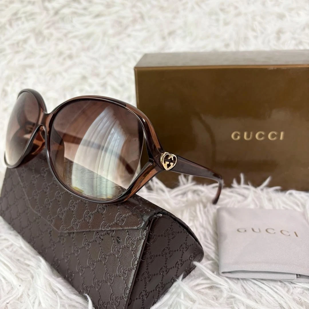 Gucci Heart Sunglasses for Women for sale | eBay