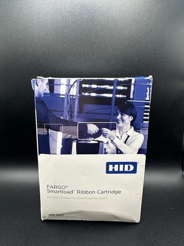 HID Fargo Smartload DTC1000 045000 Color Ribbon Cartridge YMCKO NIB Exp. 2026