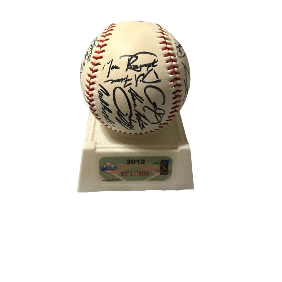 2012 St. Louis Cardinals Autoball - Image 4 of 4