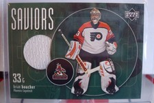 2002-03 UPPER DECK BRIAN BOUCHER GAME JERSEY SV-BB