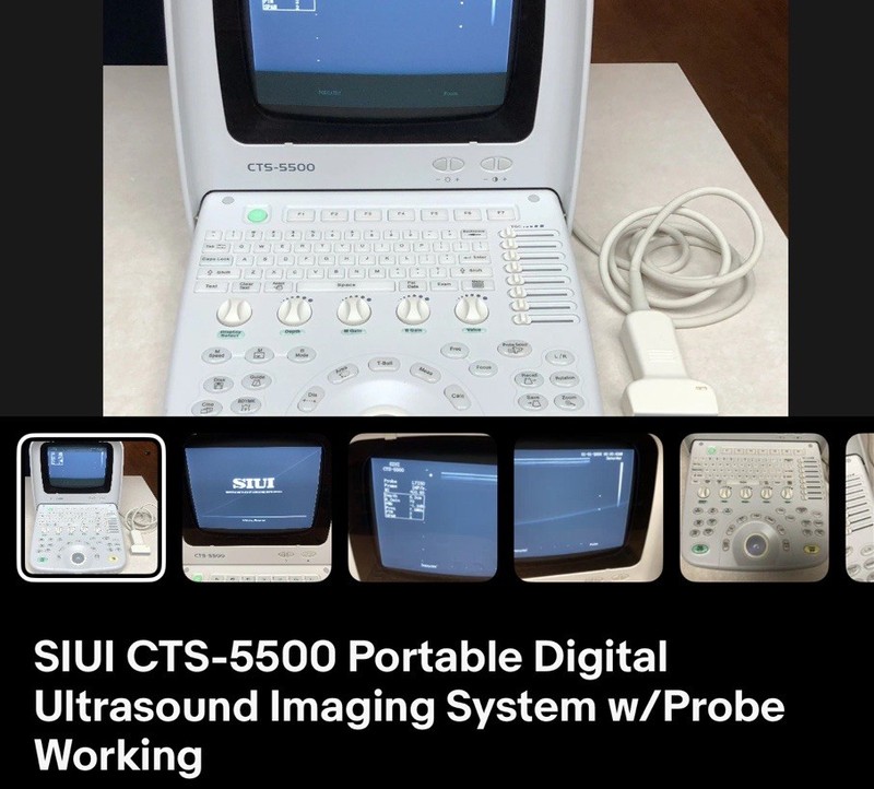 portable ultrasound machine for human SIUI CTS-5500