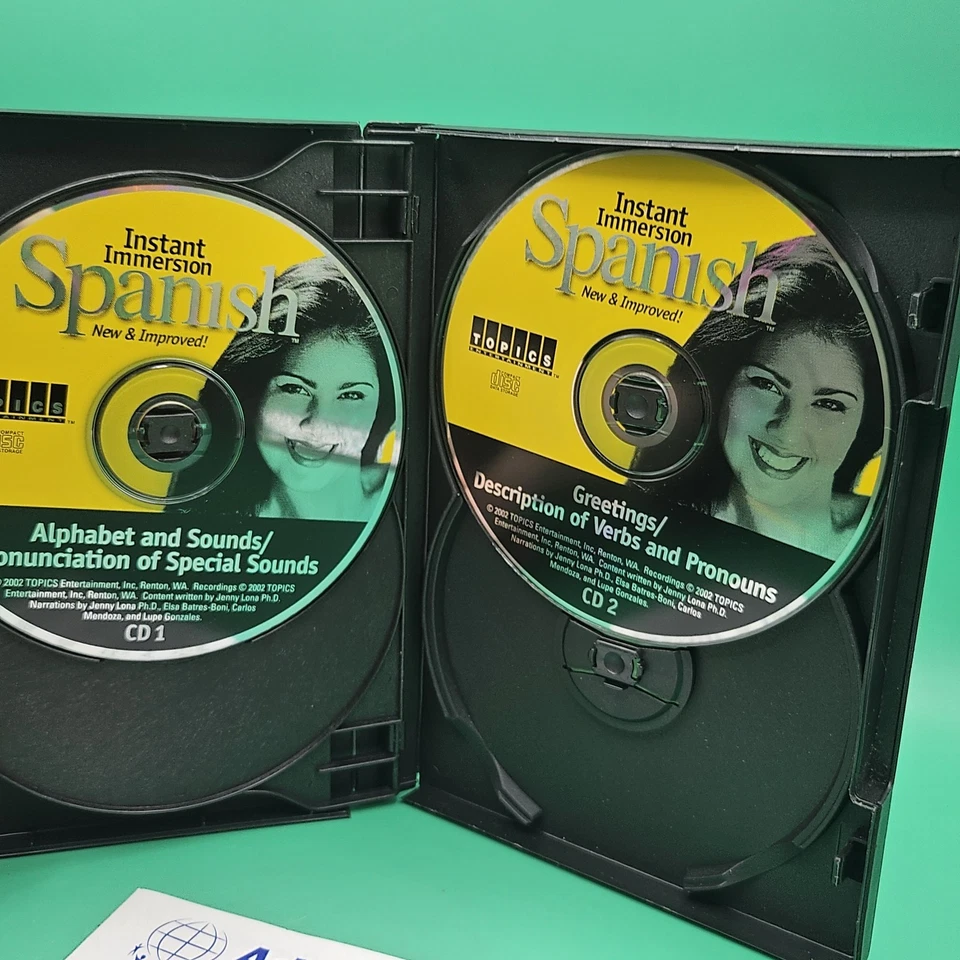 Advantage Language Breakthrough Interactive Learning-Spanish 4 CD Set: Beginner - Image 4 of 4