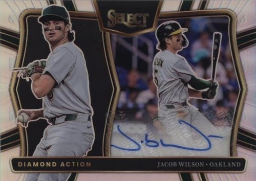 2025 Panini Prizm Jacob Wilson AUTO Athletics Autograph #TS-JW | eBay