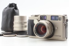 2 objectifs [presque comme neuf] Contax G2D G2 D appareil photo argentique...