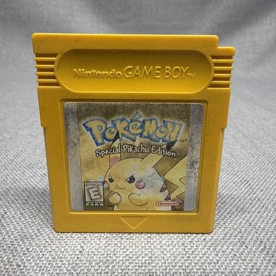 Pokemon Yellow Version Pikachu Nintendo Game Boy 1999 Cartridge Only - Authentic