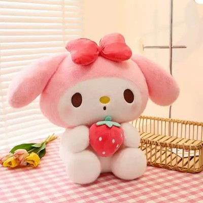 Sanrio 25cm Hello Kitty Kuromi My Melody Cinnamoroll Plush Toy Gift