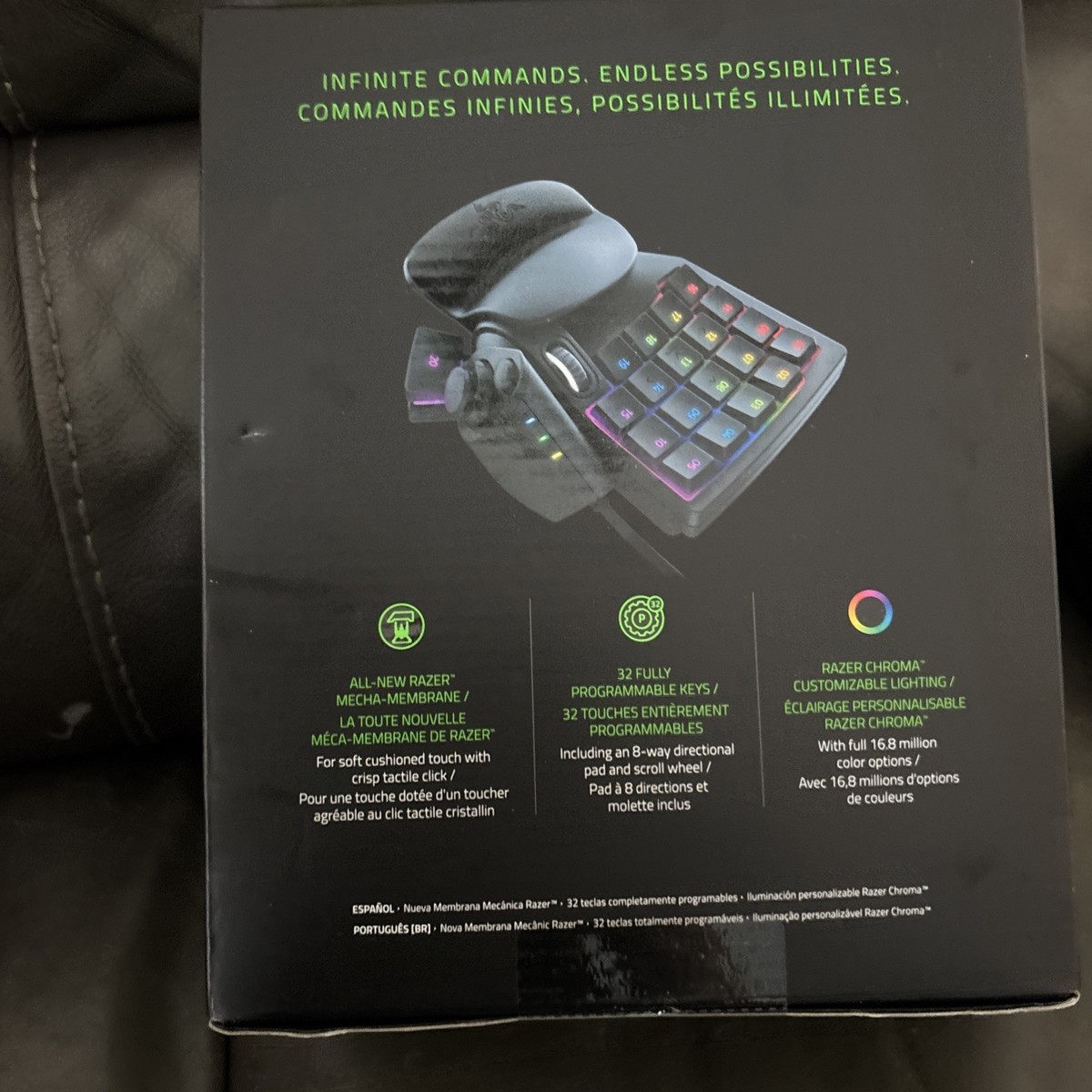 Razer Tartarus V2 (RZ07-02270100-R3U1) Chroma Gaming Keypad