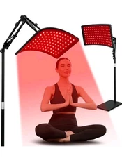 Viconor Red Light Therapy for Face and Body, Red Infrared Light Therapy Lamp wit