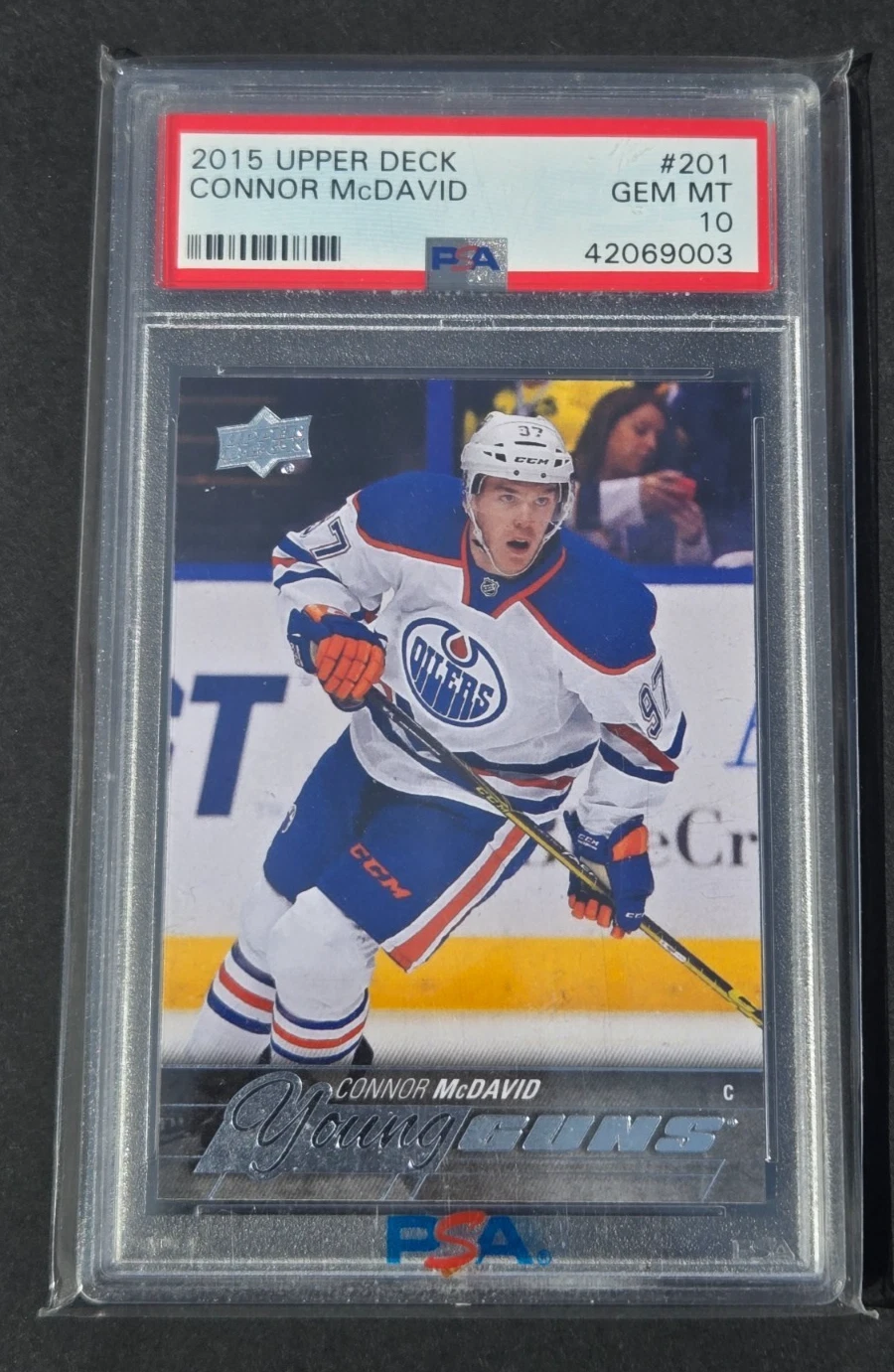 McDavid Young Guns RC PSA 10
