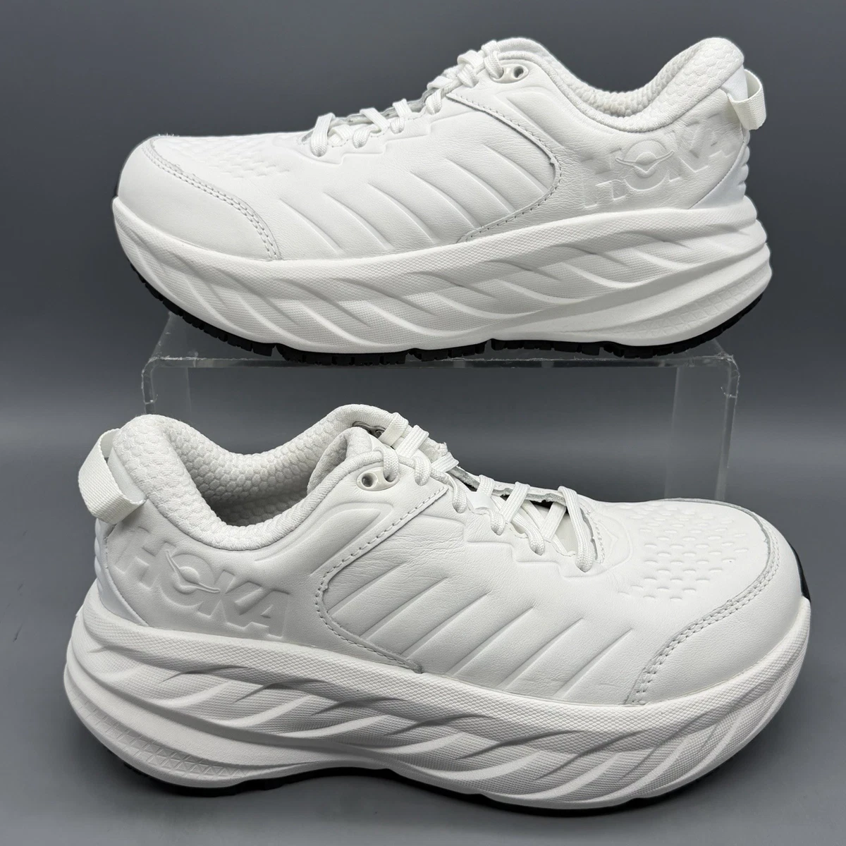 Hoka One One HOKA Bondi SR Wide White W for sale | eBay