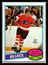 1980-81 O-Pee-Chee #370 Blake Dunlop