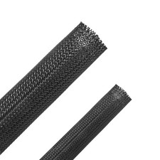 1/2 Inch  1/4 Inch Expandable Braided Cable Sleeve Wrap Mesh Wire Loom