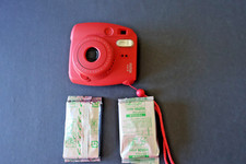 Fuji Film Intaqx 8 Instant Camera in working condition w/ 2 packs of FUGIFILM