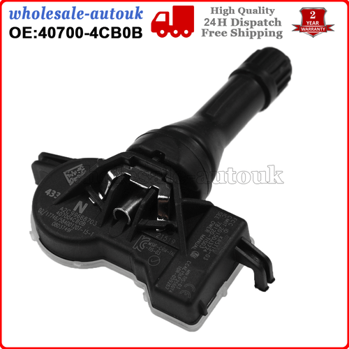 SENSORE MONITORAGGIO PRESSIONE PNEUMATICI TPMS ADATTO A RENAULT KADJAR 2015-IN POI 407004CB0A - Foto 6 di 9